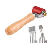 Rullo for pistola for saldatura in plastica con volantino in silicone da 40 mm, rullo for resistente alle alte temperature, accessori for utensili Per La Saldatura Di Teloni In Pvc/Tpo(Red C)