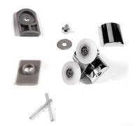 Rullo for porta doccia, set di ruote superiori e inferiori da 23 mm, perfetto for vetri 4 a 8, facile usare scorrevole