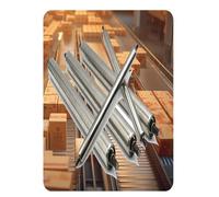 Rullo in acciaio inossidabile resistente for uso industriale, parte di ricambio for trasmissione, set di 5 rulli trasportatori for impieghi gravosi(25mm,L 700mm/27.6in)