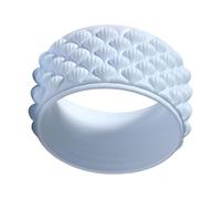 Rullo in schiuma - Massaggiatore sportivo con griglia per punti trigger | Rullo per massaggio resistente all'usura | Ruota da yoga per il recupero muscolare profondo | Strumento per esercizi di base e