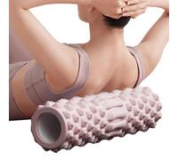 Rullo in schiuma per schiena, cilindro per sollievo muscolare | tubo massaggiante per il corpo, bastone portatile di recupero con superficie a pressione profonda, per gambe, schiena, fianch
