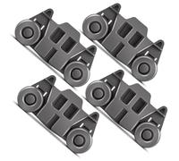 Rullo inferiore for lavastoviglie W10195416, 4 pezzi - Compatibile con lavastoviglie Whirlpool/Maytag/Kenmore, parti di ricambio di qualità originale, supporto durevole e di facile sostituzione.