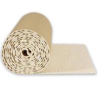 Rullo Insonorizzante Imbottitura in Schiuma per Trattamento Acustico Beige, Trattamento Acustico Home Studio per Studio di Registrazione, Tetti, Pareti Camper, 1 * 10m