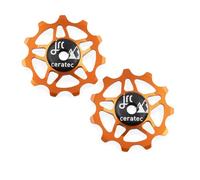 Jrc Components Shimano Dura Ace 12s Jockey Wheel Set Arancione 11t Orange
