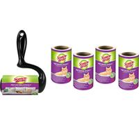 Rullo Levapelucchi Extra Adesivo per Animali Grandi Superfici 4 Ricariche (48