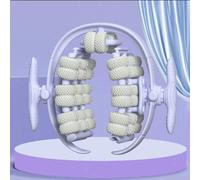 Rullo massaggiante a 40 ruote, manuale, portatile, staccabile, con morsetto per