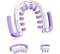 Rullo massaggiante anti grasso con manico staccabile, utilizzato per massaggio completo del corpo, gambe, polmoni, braccia, schiena, rulli per braccia