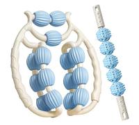 Rullo massaggiante gambe - massaggiatore per muscoli delle gambe, polpacci, massaggiatore per cosce, rullo per gambe e cellulite, rullo massaggiante portatile per gambe, piedi, massaggio delle braccia