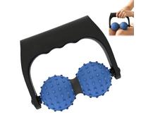 Rullo massaggiante manuale, 6 cm, portatile, per alleviare i muscoli, rullo ergonomico, tessuto profondo per collo, spalle, piedi, gambe, braccia, corpo, allenamento a casa, gravidanza