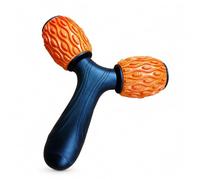 Rullo Massaggiante Manuale per il Corpo, arancione, a Y arancione | Nodi per pressione muscolare, Massaggiatore manuale corpo, Rotolamento lle braccia, Per utilizzatori del rullo