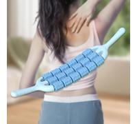 Rullo massaggiante per esercizi a tre file, multiuso, pratico, portatile,