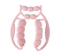 Rullo massaggiante per Il rilassamento Muscolare, Attrezzatura Manuale per Il Bodybuilding, Rullo per la Fascia Muscolare per Cosce, Gomiti, Braccia, Rosa