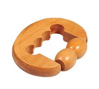 Rullo massaggiante per mani in legno, Rullo massaggiatore in legno - Rullo massaggiante portatile per sollievo muscolare - Principi meccanici Strumento per massaggio con struttura rulli per