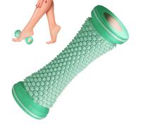 Rullo massaggiante per piedi - Massaggiatore in legno da 33 cm, strumento per muscoli profondi, rilassante per i piedi | Strumento di sollievo plantare per supporto dell'arco plantare