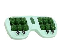 Rullo Massaggiante Piedi Attrezzo Ergonomico Per Esercizio Relax Recupero | Doppio Rullo Massaggiante Manuale Donne Atlete Anziani Runner Casa Studio Palestra Outdoor Camera Viaggi Lavoro