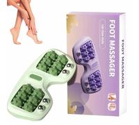 Rullo Massaggiante Portatile A Doppia Testa Piedi,Terapia Di Digitopressione Plantare Per Alleviare Il Dolore,Migliorare La Circolazione,Alleviare Stress Per Uso Domestico E Ufficio(B)