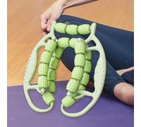 Rullo massaggiante portatile per massaggio manuale delle gambe per spalle e