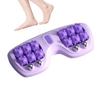 Rullo Massaggiapiedi, Massaggiatore Doppia Azione per Tessuti Profondi, Strumento Ergonomico per Esercizi Donne Podiste Anziani Atleti Casa Palestra