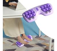 Rullo Massaggiapiedi - Massaggiatore Plantare Doppio Manuale - Accessorio Portatile Palestra Esercizio per Recupero Relax Donne Uomini Atleti Casa Studio Camera da Letto Viaggio