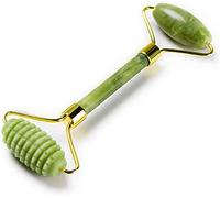 Rullo massaggiatore, bastoncino da massaggio, strumento for massaggi, rullo di giada for viso massaggiatore facciale in pietra naturale, rullo di giada senza scatola ( Color : Barbed Roller No Box )