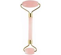 Rullo massaggiatore, bastoncino da massaggio, strumento for massaggio, rullo di giada al quarzo rosa Vera giada Gua Sha Board Massaggiatore a fungo Strumento for il sollevamento del viso Strumento for