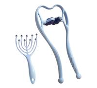 Rullo Massaggiatore Collo Manuale - Con Strumento Massaggio Testa,Massaggiatore A Rullo Per Punti Trigger Con 6,per Schiena Muscoli Gomito Corpo Gambe Casa Viaggio Lunghe Ore Uomini Donne