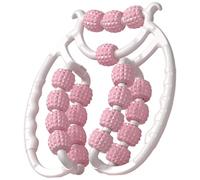 Rullo per gambe 1pc rulli per massaggio a 20 ruote per gambe, rullo per cellulite in plastica, rullo massaggiatore per cellulite non scivoloso per coscia, scultura delle gambe