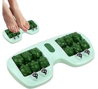 Rullo massaggiatore per piedi - Design a forma di zampa di gatto con sfere magnetiche per riflessologia, allevia il dolore da fascite plantare, lo stress, strumento portatile per agopressione per