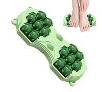 Rullo Massaggiatore Per Piedi - Massaggiatore Ergonomico Per Piedi - Doppio Rullo Elastico Per Sollievo Pedale Per Yoga Viaggi Esercizio Domicilio Lavoro Esterno