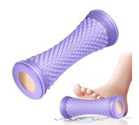 Rullo massaggiatore per piedi, massaggiatore per muscoli profondi, rullo per agopressione, terapia dei punti trigger point, per alleviare la fascite plantare, dolore all'arco del tallone e sollievo