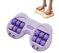 Rullo massaggiatore portatile for piedi: rilassamento dei tessuti profondi, sollievo dal dolore e stimolazione dell'agopuntura for l'uso in movimento(Purple)