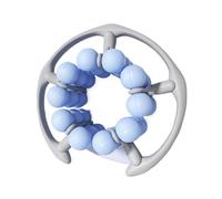 Rullo massaggiatore portatile per gambe a 30 ruote, strumento portatile per massaggio profondo dei tessuti per braccia, polpacci e bodybuilding (blu)