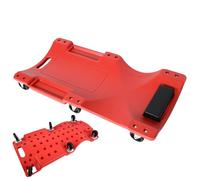 Rullo meccanico sotto l'auto, sedia da garage a rullo, insonorizzante, spesso, carrello da 91,4 cm, con ruote, design antiscivolo per la riparazione del motore, cambio olio e rotazione dei pneumatici