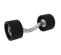 Rullo oscil. prof. estruso 20 mm e sagomato 120x75 mm - 1 PZ Osculati - 02.031