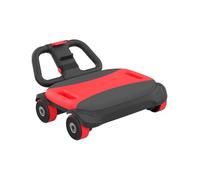 Rullo per addominali | Attrezzo per l'allenamento del core autoavvolgente, con supporto per gomito antiscivolo sulla ruota del nucleo, per schiena e corpo a casa, viaggi, feste, uomini e donne