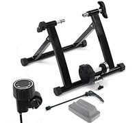 Rullo per Bicicletta, Ripiegabile Rullo Bici Magnetico Per Ruote da 24 a 29” per Allenamento Bicicletta in Casa Indoor