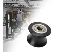 Rullo per binari della ruota della guida ellittica per garage sotto la