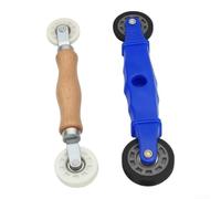 Rullo per canale a strisce LED, ruote piatte/con scanalatura a U (A) | Plastic plus rubber build ergonomic handle smooth bearing assisted operation fits flexible strips portable design 119