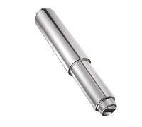 Rullo per carta Igienica Telescopico ABS 16cm Argento Rullo per | Materiale ABS per robusto, design telescopico regolabile, finitura liscia argento, per facile da pulire, compatto