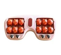 Rullo per digitopressione con magneti Massaggiatore per fascite plantare per alleviare il dolore Strumento portatile per la cura del piede da 28 cm per uso domestico e in ufficio Arancione