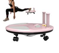 Rullo per esercizi addominali, attrezzo per esercizi addominali, strumento di allenamento multi-ruota, tavola da fitness per la coordinazione 'equilibrio, struttura ergonomica durevole