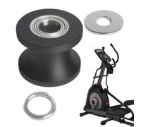 Rullo per esercizi, movimento ellittico, silenzioso, di cuscinetti durevole preassemblato, attrito silenzioso, rotazione ridotta, supporto per allenamento fitness e rafforzamento cardio