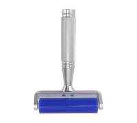 Rullo per film a schermo in silicone cuscinetto in ferro blu cuscinetto antim statico ad alta resilienza rullo manuale silicone per schermo (6 pollici)