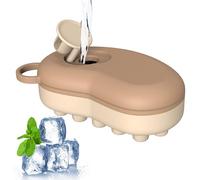 Rullo per ghiaccio viso | Massaggiatore per cuoio capelluto in silicone - Strumento per la cura della pelle contro il gonfiore per le donne routine mattutina viaggio