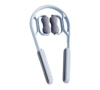Rullo per il collo, massaggiatore cervicale manuale, rilassante per spalle in ABS, palla portatile per trigger point, massaggiatore cervicale, strumento di massaggio per punti di pressione, ergonomico