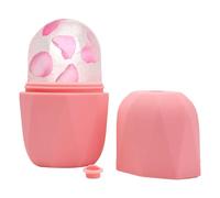 Rullo per il viso di ghiaccio - Contorno forma di ghiaccio durevole, riutilizzabile in silicone, rullo per il viso per schiarire la bellezza del viso, massaggiatore per il viso cubetti di ghiaccio