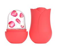 Rullo per il viso per ghiaccio, muffa di silicone di bellezza facciale, strumenti per massaggio al viso, 6,7x5x10,3 cm Effetto di raffreddamento istantaneo Effetto rinfrescante per il trattamento per