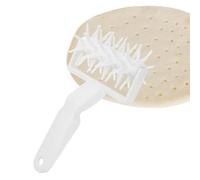 Rullo per Impasto, 20,5 x 12cm Rotella di Pasta per Docker Rullo per Pasticceria, Strumento di Ancoraggio per Pane per Pasticceria per Biscotti per Pizza