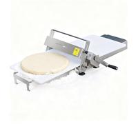 Rullo per impasto pieghevole con spessore regolabile, manico ergonomico e base antiscivolo per pasticceria croccante