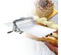 Rullo per impasto pieghevole, mattarello manuale con tavola grande, spessore regolabile 0,5-27 mm, rullo professionale per pasticceria e pizza
